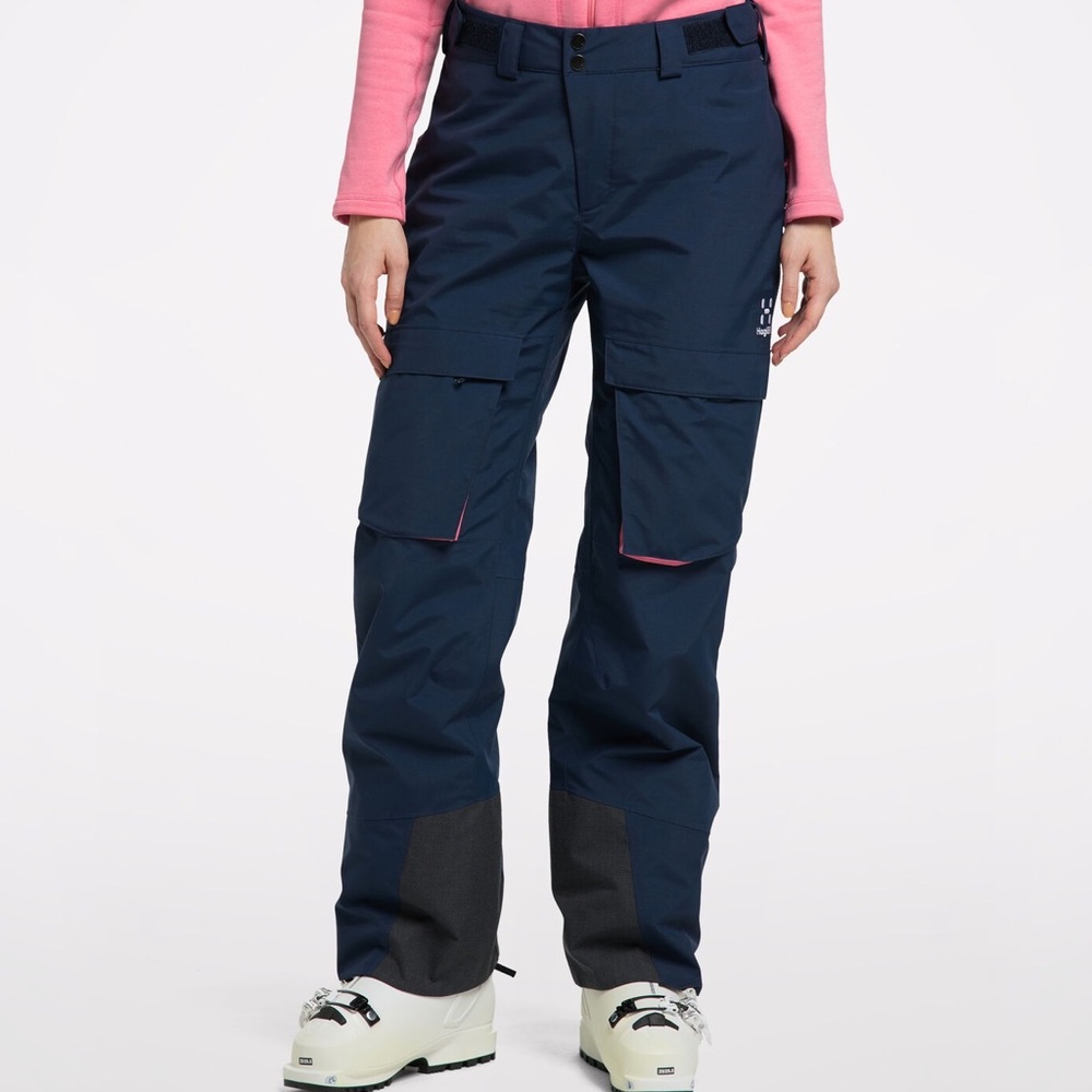 Haglöfs Elation GTX Ski Pant Women XL Tarn Blue